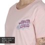Camiseta Santa Cruz Dressen Roses Club Feminina Rosa Claro