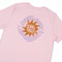 Camiseta Santa Cruz Feminina Sun Daze Rosa Claro