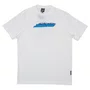 Camiseta Santa Cruz Flame Hand Strip Off White