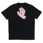 Camiseta Santa Cruz Flame Hand Strip Ss Preto