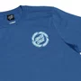 Camiseta Santa Cruz Flame Ringed Dot Chest Azul