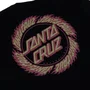 Camiseta Santa Cruz Flame Ringed Dot Ss Preto