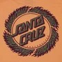 Camiseta Santa Cruz Flame Ringed Dot Ss Salmão