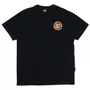 Camiseta Santa Cruz Flamed Mfg Dot Ss Preto