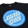 Camiseta Santa Cruz Infantil Reverse Dot Preto