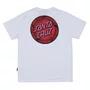 Camiseta Santa Cruz Infinite Ringed Juvenil Branco