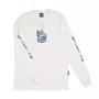 Camiseta Santa Cruz M/L Winkowski Dog Off White