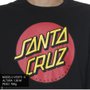 Camiseta Santa Cruz Manga Longa Classic Dot Logo Preto