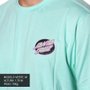 Camiseta Santa Cruz Mummy Hand Azul Turquesa