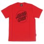 Camiseta Santa Cruz Opus Dot Infantil Vermelho