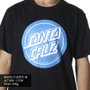 Camiseta Santa Cruz Reverse Dot Preto/Azul