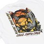 Camiseta Santa Cruz Roskopp Break Center Branco