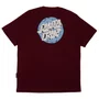 Camiseta Santa Cruz Scrawl Brick Dot Ss Bordo
