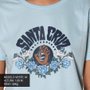 Camiseta Santa Cruz Screaming Arrangement Fem Azul Claro
