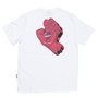 Camiseta Santa Cruz Screaming Foam Hand Branco