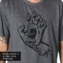 Camiseta Santa Cruz Screaming Hand 1 Color Mescla Escuro