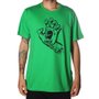 Camiseta Santa Cruz Screaming Hand 1 Color Verde