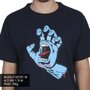Camiseta Santa Cruz Screaming Hand Azul Marinho