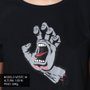 Camiseta Santa Cruz Screaming Hand Feminina Preto
