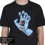 Camiseta Santa Cruz Screaming Hand Preto