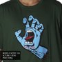 Camiseta Santa Cruz Screaming Hand Verde