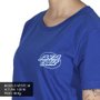 Camiseta Santa Cruz Strange Hand Feminina Azul Royal