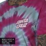 Camiseta Santa Cruz Twister Dot Azul/Rosa