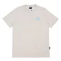 Camiseta Santa Cruz Universal Hand Oval Dot Mono Ss Bege