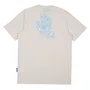 Camiseta Santa Cruz Universal Hand Oval Dot Mono Ss Bege