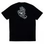 Camiseta Santa Cruz Universal Hand Oval Dot Mono Ss Preto
