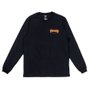 Camiseta Santa Cruz X Thrasher Flame Dot Collab M/L Preto