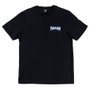 Camiseta Santa Cruz X Thrasher Flame Dot Collab Preto