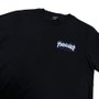 Camiseta Santa Cruz X Thrasher Flame Dot Collab Preto