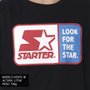 Camiseta Starter Look For The Star Preto/Branco