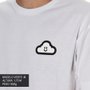 Camiseta Thank You Cloud Icon Branco