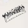 Camiseta Thrasher Anti Hero Pigeon Mag Off White