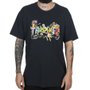 Camiseta Thrasher Devils Music Logo Preto