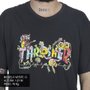 Camiseta Thrasher Devils Music Logo Preto
