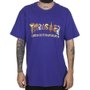 Camiseta Thrasher Fillmore Logo Roxo