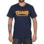 Camiseta Thrasher Fire Logo Azul Marinho