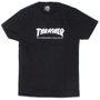 Camiseta Thrasher Jvenil Skateboard Magazine Logo Preto