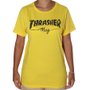 Camiseta Thrasher Mag Logo Girl Amarelo