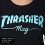 Camiseta Thrasher Mag Logo Girl Preto/Azul
