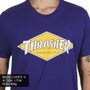 Camiseta Thrasher Magazine Diamond Logo Roxo