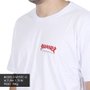 Camiseta Thrasher Magazine Embroidred Godzilla Branco