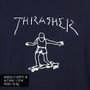 Camiseta Thrasher Magazine Mark Gonzalez Azul Marinho