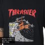 Camiseta Thrasher Magazine Neckface Invert Preto