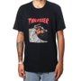 Camiseta Thrasher Magazine Neckface Invert Preto