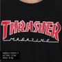 Camiseta Thrasher Magazine Outlined Preto