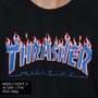 Camiseta Thrasher Magazine Patriot Preto/Vermelho/Azul